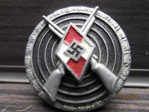 HJ Sharp Shooters Badge