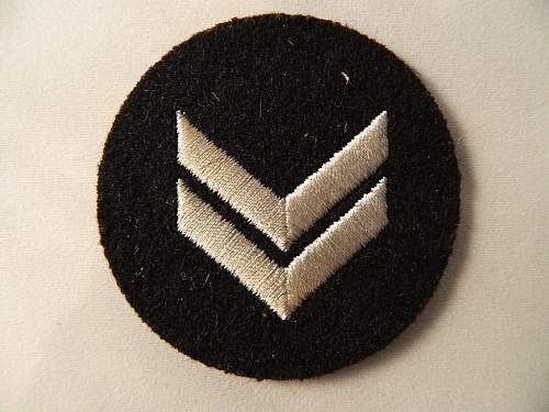 HJ/DJ Rank Insignia