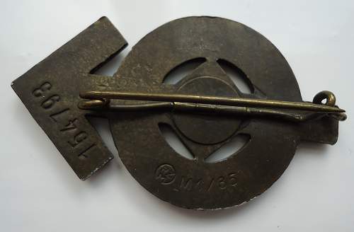 HJ Leistungsabzeichen Bronze and Silver with Mini M1/35