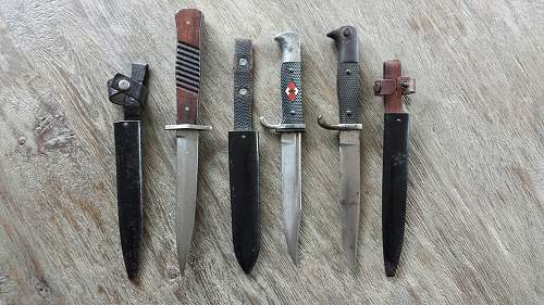 From Hammesfahr and WKC birdshead to Grawiso Mottoed transitional &amp; WKC bowieblade HJ