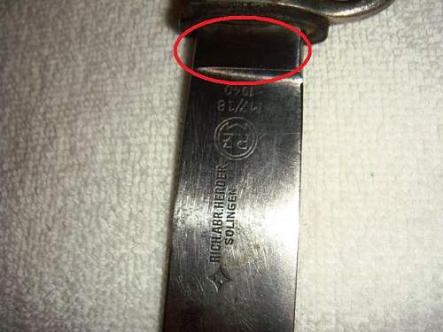 Hitler youth knife