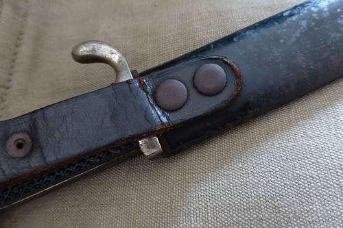 Early HJ Fahrtenmesser thinblade by Carl Schmidt Sohn