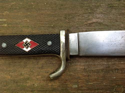 &quot;Anton Winger&quot; Hitlerjugen messer RZM M7/51/41