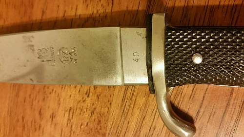 M7/66 Transitional Youth Knife Authentic?