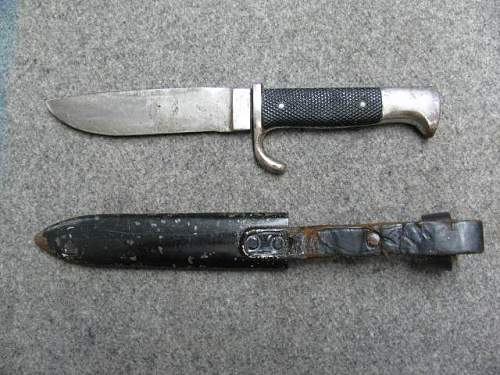 My New Hitler Jugend Knife, RZM M7/51/41!