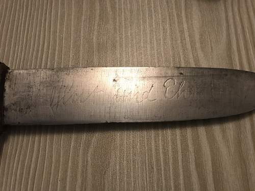 Early HJ Knife Carl Heidelburg