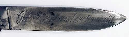 HJ Knife with strange Inscription