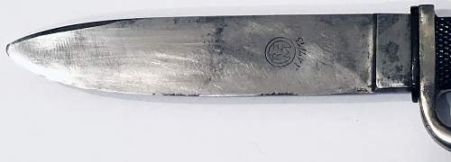 HJ Knife with strange Inscription