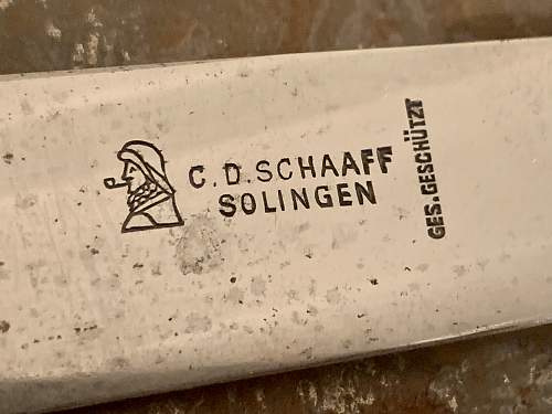 Hitler Youth Knife - C. D. Schaaff