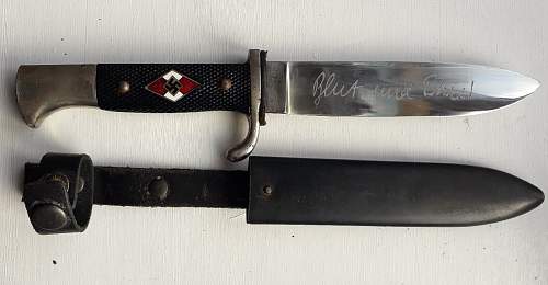 PLEASE HELP !! HJ transitional knife RzM m7/33 HOLLER Solingen