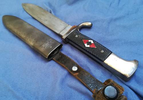 Hitler Jugend Knife, RZM M7/51/40