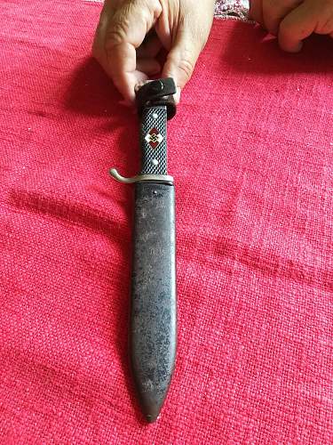 war or postwar HJ Knife