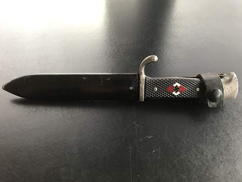 &quot;RZM 7 / 56 Carl D. Schaaff HJ Knife&quot;