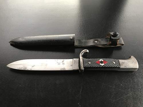 &quot;RZM 7 / 56 Carl D. Schaaff HJ Knife&quot;