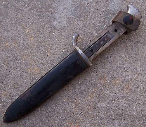 Just won on eBay: Poor condition HJ knife...