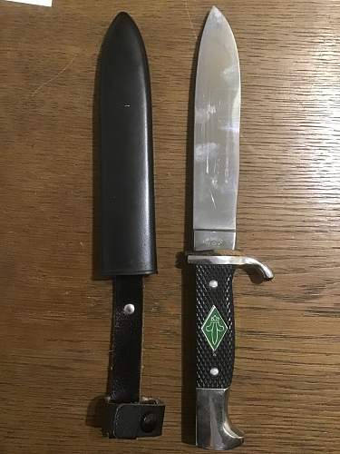 Hitlerjugend dagger original or fake?