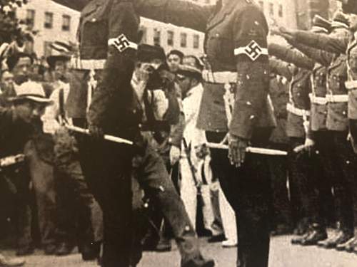 Hitlerjugend Ehrendolch for Tokyo delegation in 1938