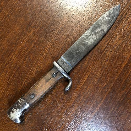 WW2 Post-War Hitler Youth Knife Scout Dagger Combat Used Field Modified?