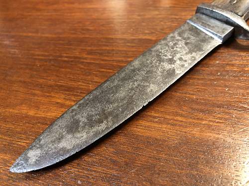 WW2 Post-War Hitler Youth Knife Scout Dagger Combat Used Field Modified?