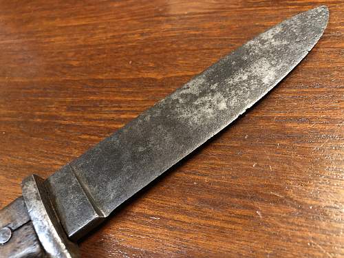 WW2 Post-War Hitler Youth Knife Scout Dagger Combat Used Field Modified?