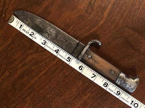 WW2 Post-War Hitler Youth Knife Scout Dagger Combat Used Field Modified?