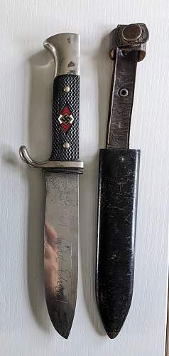 HJ Knife - Louper Solingen, Flamme. ( Louis Perlmann ) Info / Rarity / Value?