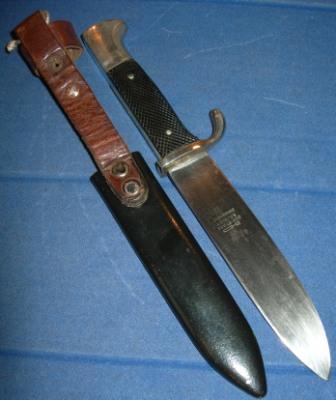 HJ dagger with motto. Real or fake