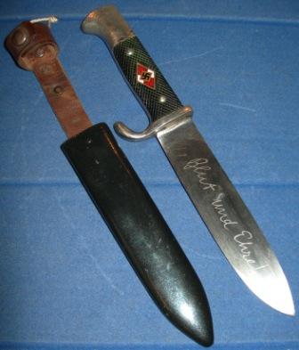 HJ dagger with motto. Real or fake