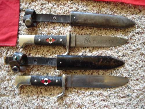 2 HJ knives