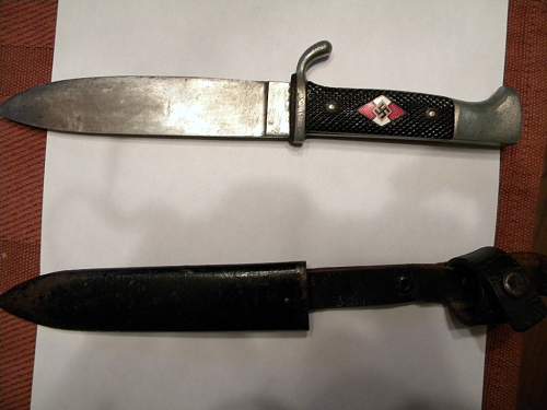 Need info on a new Hitler Youth Knife purchase