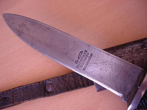 German NSDSTB student youth knife