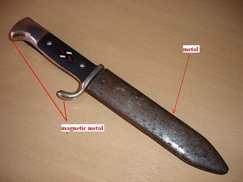 German NSDSTB student youth knife