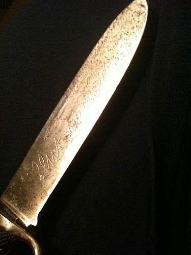 HJ dagger with replaced fake diamond?