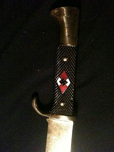 HJ dagger with replaced fake diamond?