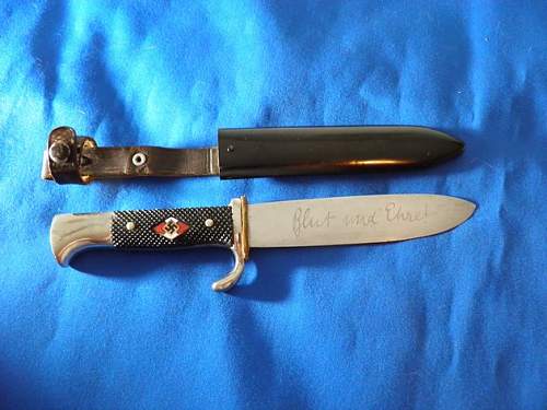 1936 Anton Wingen HJ knife