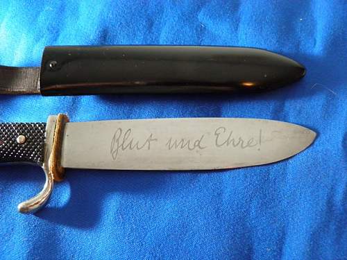 1936 Anton Wingen HJ knife