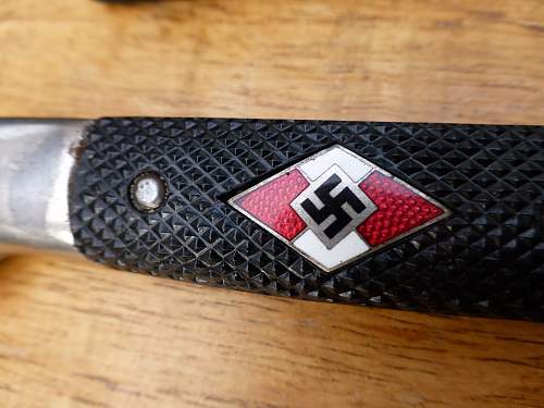 Hitler Youth Knife Diamond Variations From 1933-1942