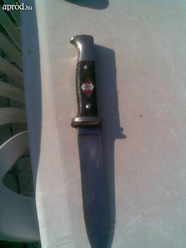 hitler jugend original knife