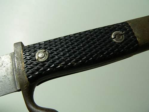 Rare &quot;eagle heads&quot; HJ knife by E.P. &amp; S.