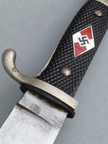 Very Late Hitler Youth Knife (RZM M7/13) - Arthur Schuttlehöfer