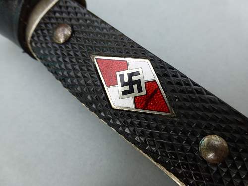 Hitler Youth Knife Diamond Variations From 1933-1942