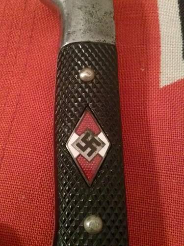 Hitler Youth Knife Diamond Variations From 1933-1942