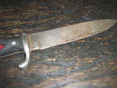 Original WWII Hitler Jugend youth knife RMZ?