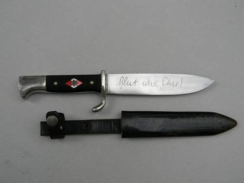 The Hitler Youth knife and its meaning.