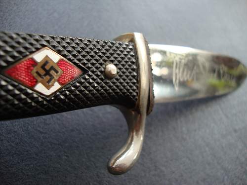 The Hitler Youth knife and its meaning.