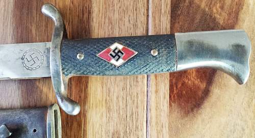 hitler youth bayonet