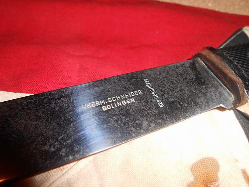 rare hj knife maker