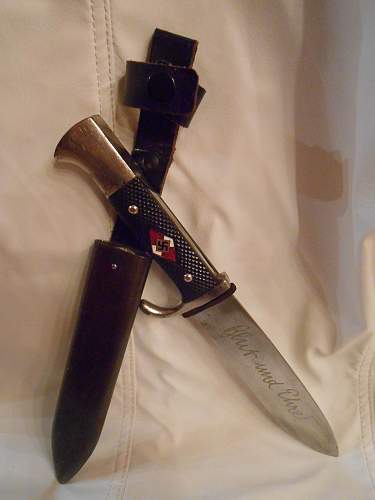 early hj knife böker