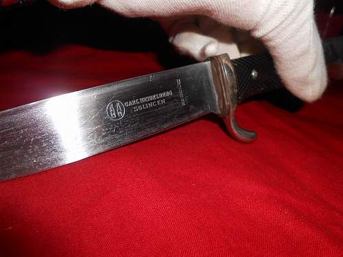 early hj knife carl heidelberg