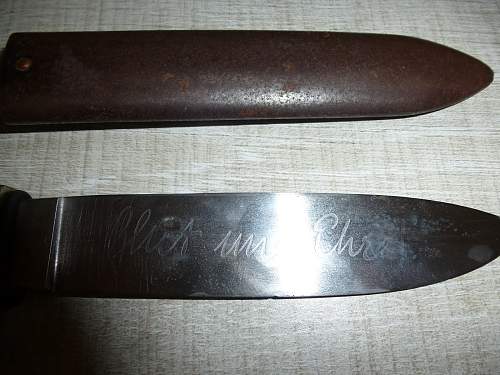 Hitler Jungend Knife RZM M7/51 1937